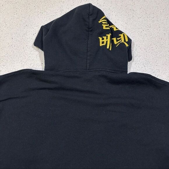 Kobe Bryant Gigi Lakers Hoodie 8 24 × 2 Black Sloan & Bennett Tribute Mamba Sz S - Picture 6 of 9